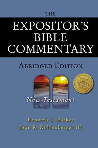 (PDF)The Expositor’s Bible Commentary – Abridged Edition New Testament