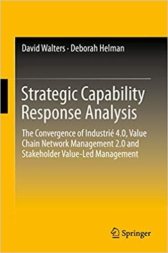 (PDF)Strategic Capability Response Analysis The Convergence of Industrié 4.0, Value Chain Netwo...