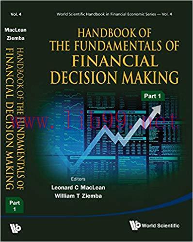 (PDF)Handbook of the Fundamentals of Financial Decision Making:In 2 Parts (World Scientific Han...