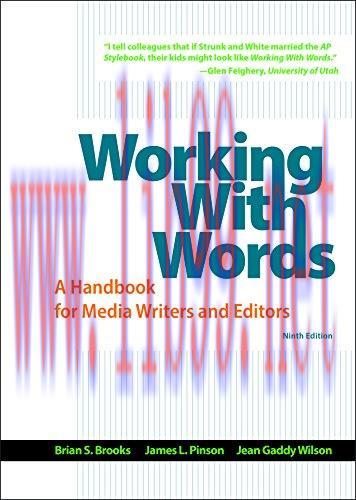 [FOX-Ebook]Working with Words: A Handbook for Media Writers and Editors, 9th Edition