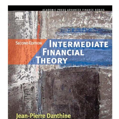 Intermediate Financial Theory 2nd - Danthine, Jean-Pierre.,Donaldson, John B_