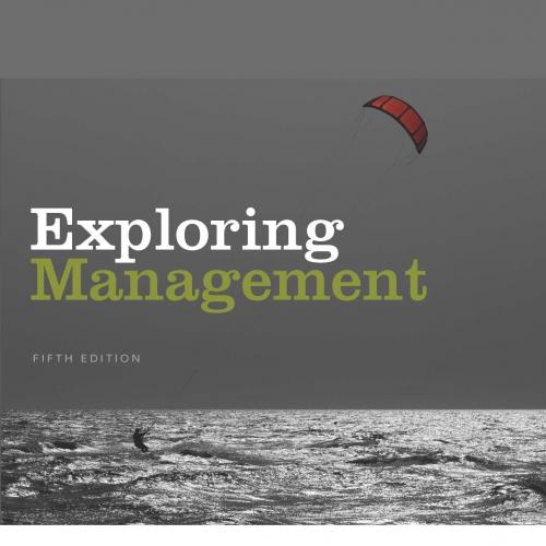Exploring Management 5th Edition 1119117747