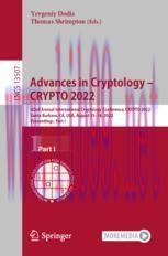 [PDF]Advances in Cryptology – CRYPTO 2022: 42nd Annual International Cryptology Conference, CRY...