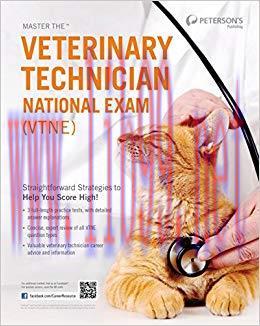 (PDF)Master the Veterinary Technician National Exam (VTNE) (Peterson’s Master the Veterinary Te...