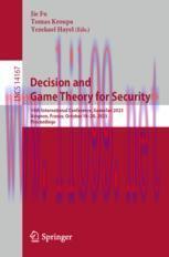 [PDF]Decision and Game Theory for Security: 14th International Conference, GameSec 2023, Avigno...
