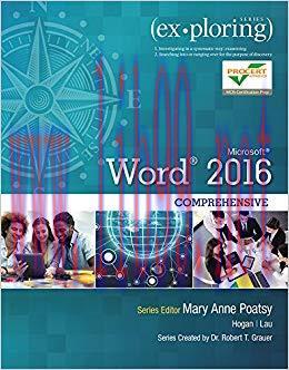 Solution Manual for Exploring Microsoft Word 2016 Comprehensive 1st Edition