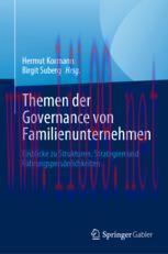 [PDF]Themen der Governance von Familienunternehmen: Einblicke zu Strukturen, Strategien und Füh...