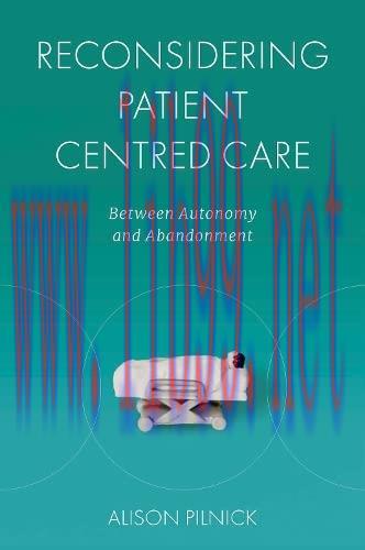 [AME]Reconsidering Patient Centred Care: Between Autonomy and Abandonment (EPUB)