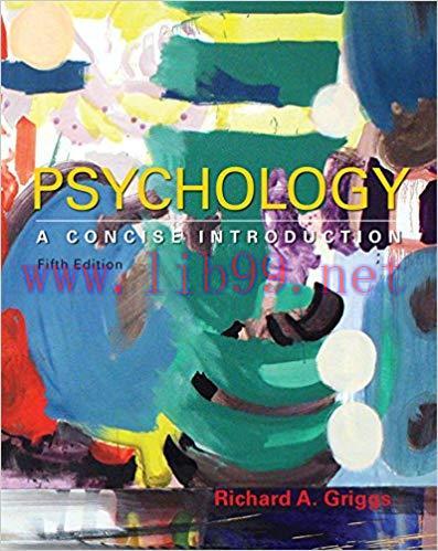 (PDF)Psychology: A Concise Introduction 5th Edition