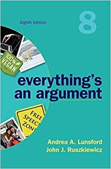 (PDF)Everything’s an Argument with Readings 8th Edition