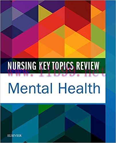 [AME]Nursing Key Topics Review: Mental Health - E-Book 1st Edition