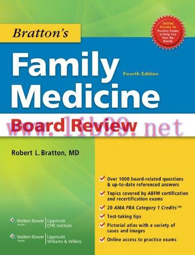 [AME]Bratton’s Family Medicine Board Review, 4th Edition (Original PDF)