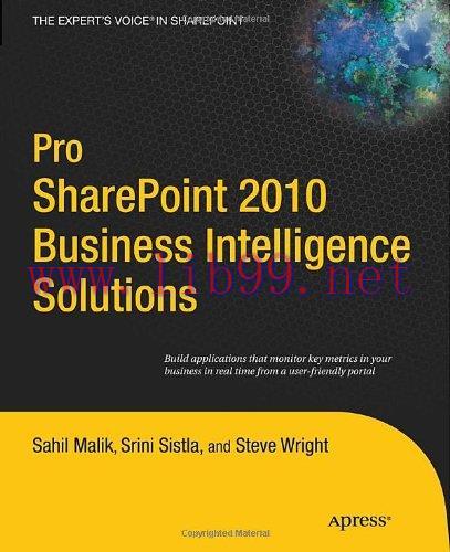 [FOX-Ebook]Pro SharePoint 2010 Business Intelligence Solutions