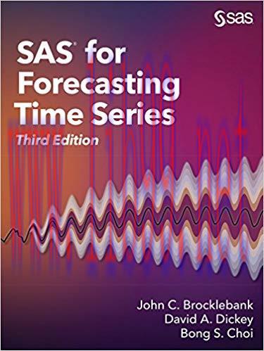 SAS for Forecasting Time Series, Third Edition 3rd Edition,