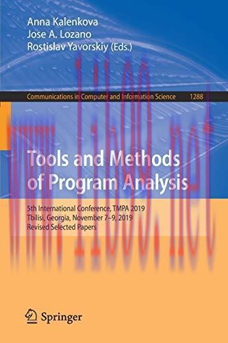 [FOX-Ebook]Tools and Methods of Program Analysis: 5th International Conference