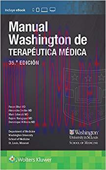 (PDF)Manual Washington de terapéutica médica, 35.ª (Lippincott Manual Series) (Spanish Edition)...