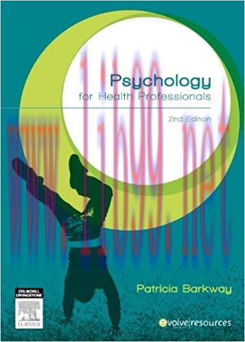 [PDF]Psychology for health professionals, 2nd Edition