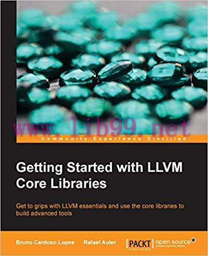 (PDF)Getting Started with LLVM Core Libraries