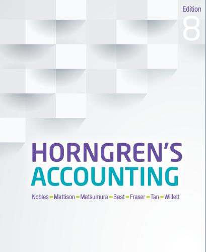 (Solution Manual)Horngren's Accounting 8th Edition Edition by Nobles.zip