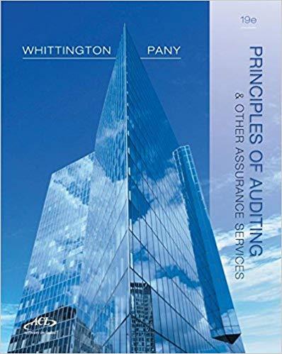 (Test Bank)Principles of Auditing and Other Assurance Services 19e.zip