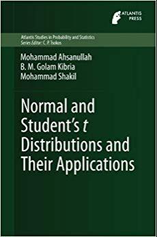 (PDF)Normal and Student´s t Distributions and Their Applications (Atlantis Studies in Probabili...