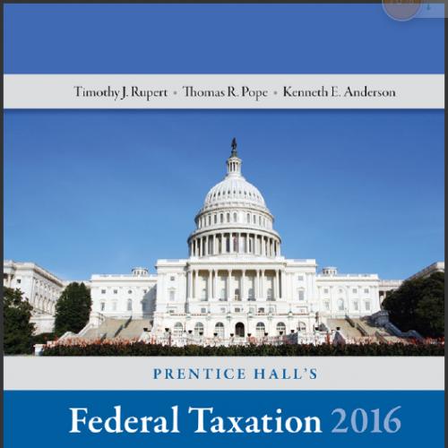 (Solution Manual)IPrentice Hall's Federal Taxation 2016 Individuals (29th Edition).zip