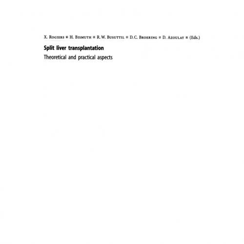 Split liver transplantation_ Theoretical and practical aspects