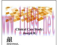 [AME]CLINICAL CASE STUDY: JOSEPH R. (Original PDF)
