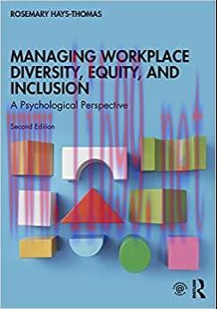 [AME]Managing Workplace Diversity, Equity, and Inclusion, 2nd Edición (EPUB)