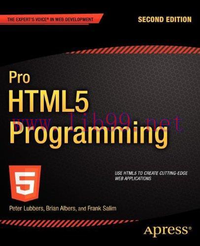 [FOX-Ebook]Pro HTML5 Programming, 2nd edition