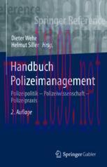 [PDF]Handbuch Polizeimanagement: Polizeipolitik – Polizeiwissenschaft – Polizeipraxis