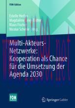 [PDF]Multi-Akteurs-Netzwerke: Kooperation als Chance für die Umsetzung der Agenda 2030