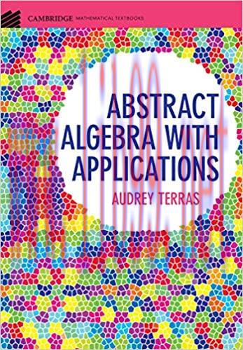 (PDF)Abstract Algebra with Applications (Cambridge Mathematical Textbooks)