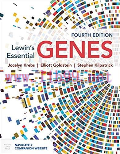 [PDF]Lewin’s Essential GENES 4th Edition PDF+EPUB