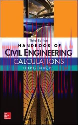 [FOX-Ebook]Handbook of Civil Engineering Calculations, 3rd Edition