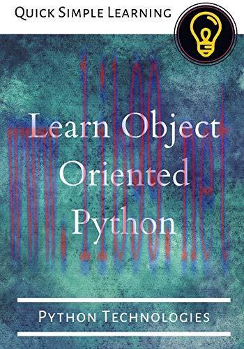 [FOX-Ebook]Learn Object Oriented Python: Python Technologies