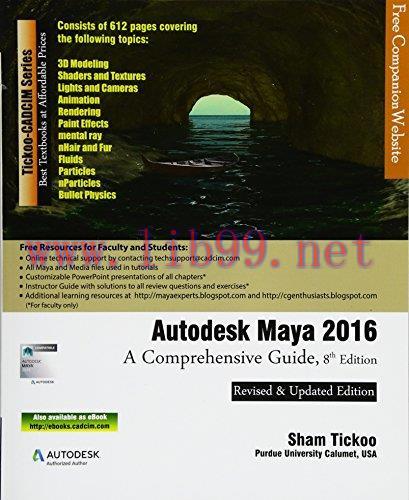 [FOX-Ebook]Autodesk Maya 2016: A Comprehensive Guide, 8th Edition