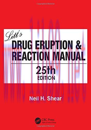 [AME]Litt's Drug Eruption & Reaction Manual, 25th Edition
